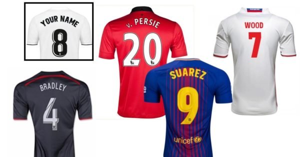 Football Shirt Printing Mansfield
