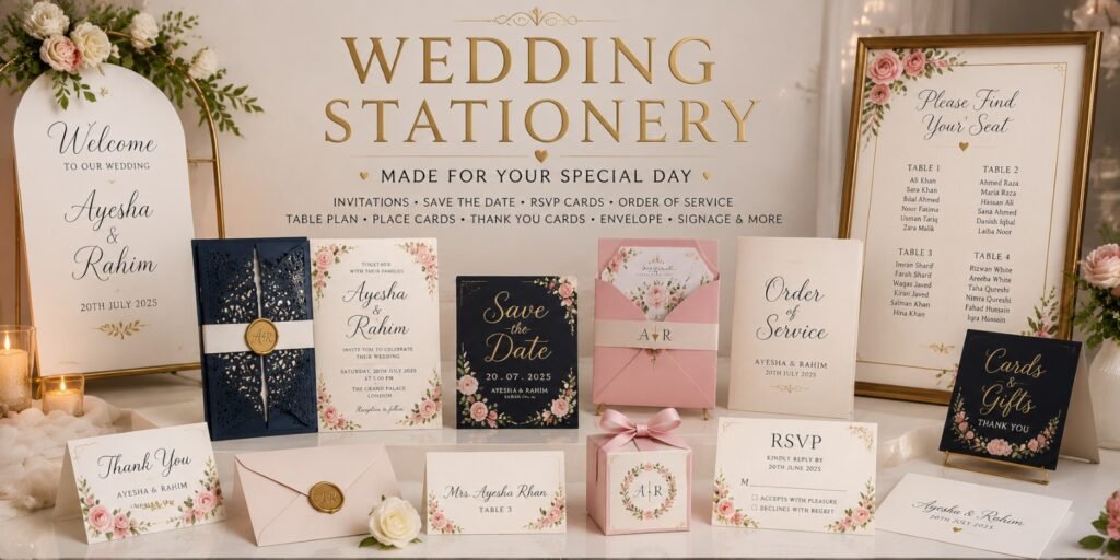 Wedding Stationery Printing Mansfield